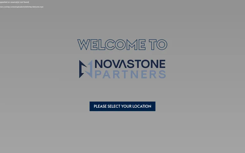 Novastone Partners AG website screenshot