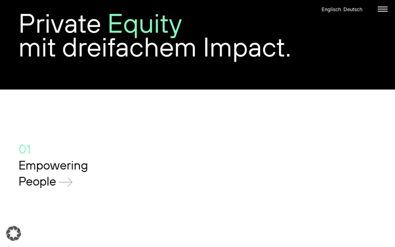 AFINUM Management AG website screenshot