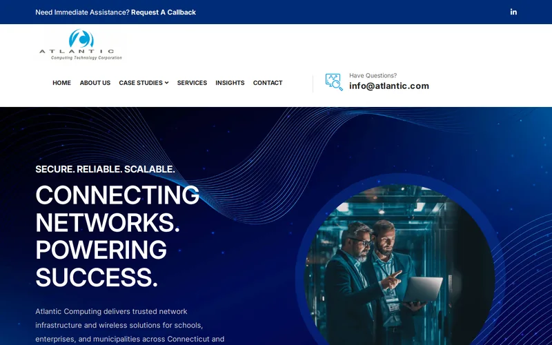 Atlantic Labs website screenshot