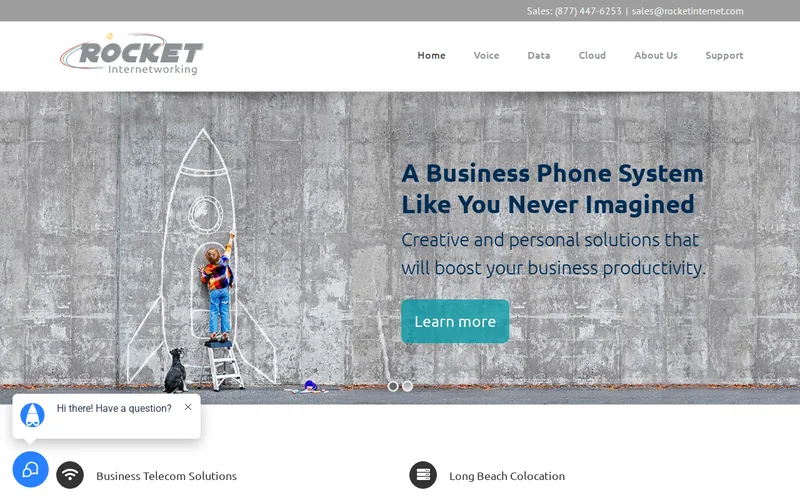Rocket Internet website screenshot