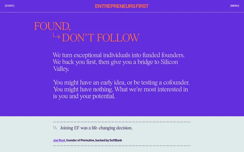 EneGenius Ventures website screenshot