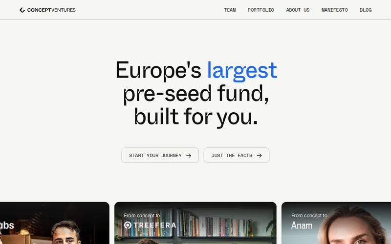 RLC Ventures website screenshot