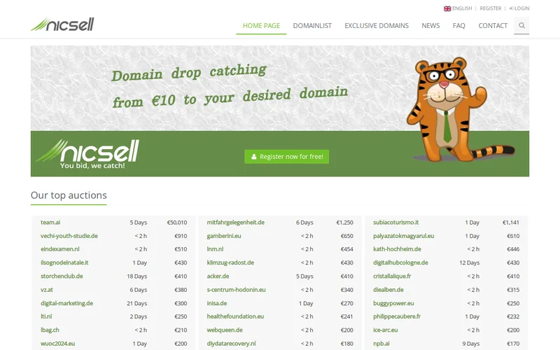 Digital Impact website screenshot