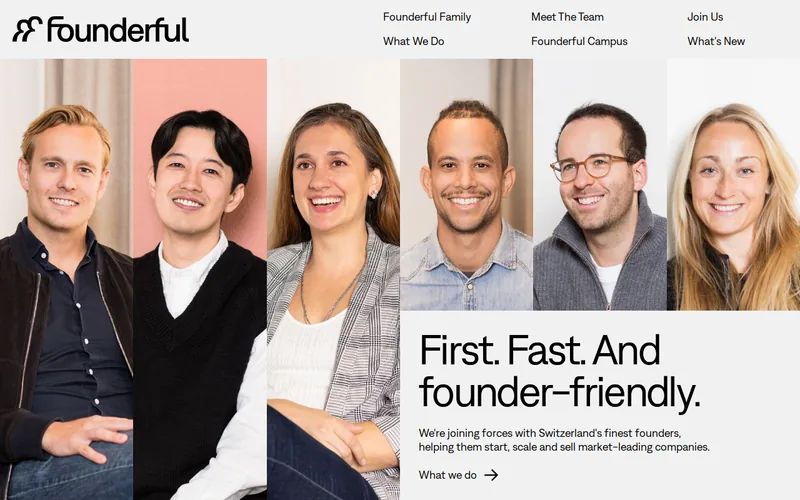 Founderful website screenshot