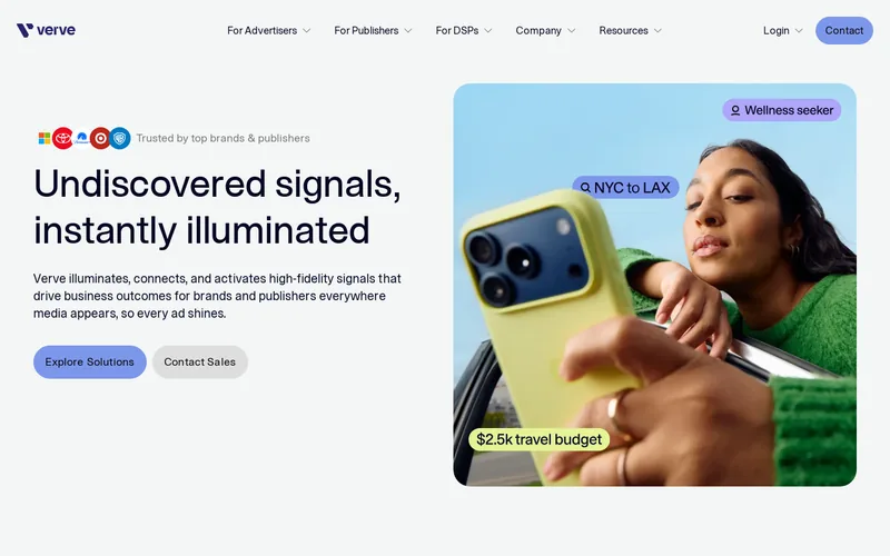Verve Ventures website screenshot