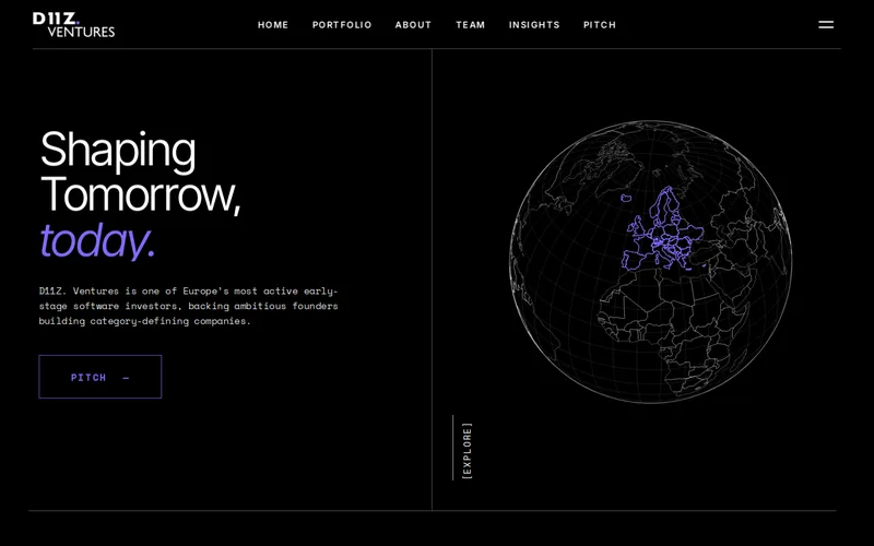 D11Z website screenshot