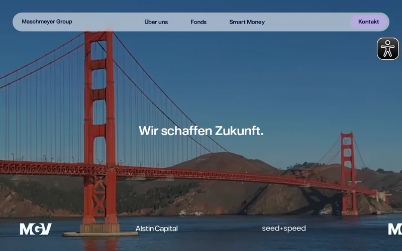 Maschmeyer Group website screenshot