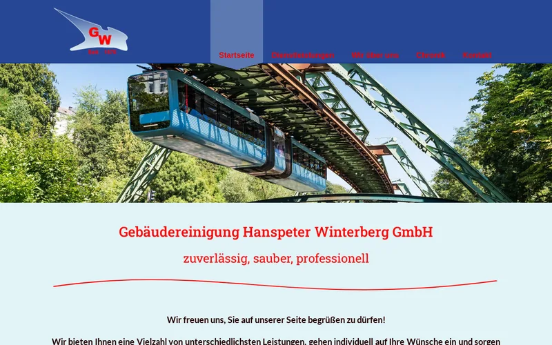 Winterberg Group website screenshot