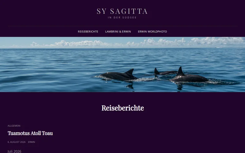 Sagitta Investments website screenshot