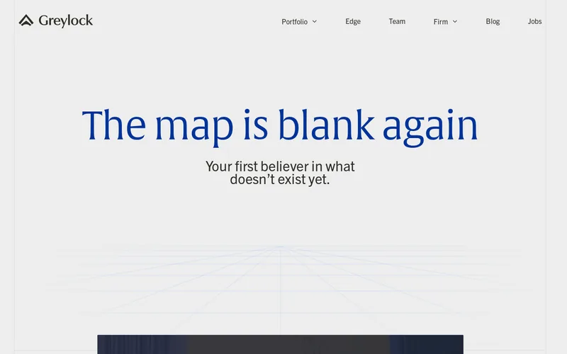 Greylock Partners website screenshot