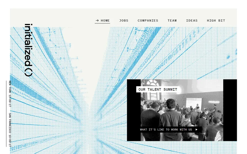 Initialized Capital website screenshot