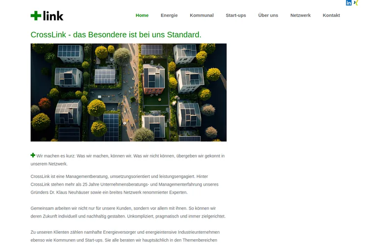 Crosslink Capital website screenshot