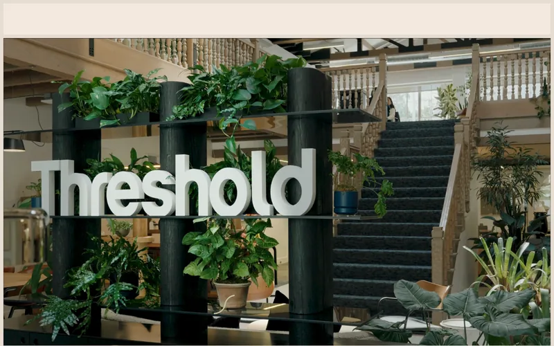 Threshold Ventures website screenshot