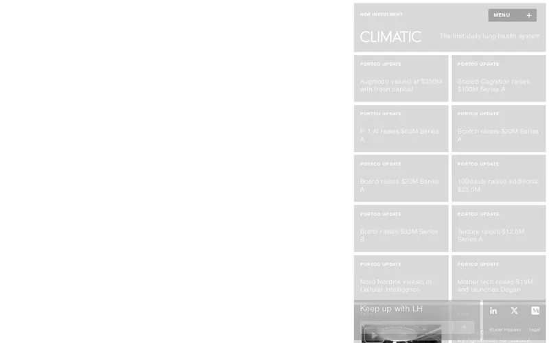 Lerer Hippeau website screenshot