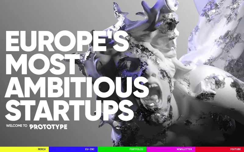 Prototype Capital website screenshot