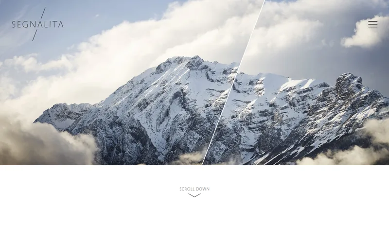 Segnalita website screenshot