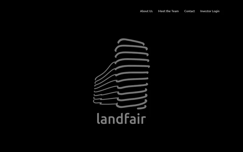 Landfair Capital website screenshot