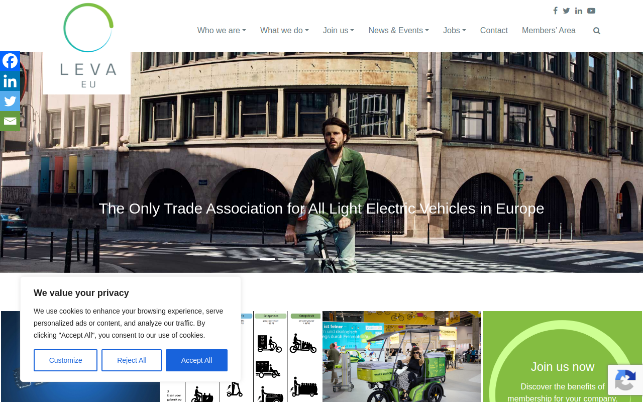 Leva Capital Partners AG website screenshot
