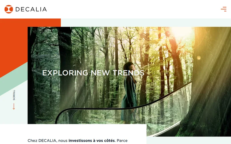 Decalia Capital SA website screenshot