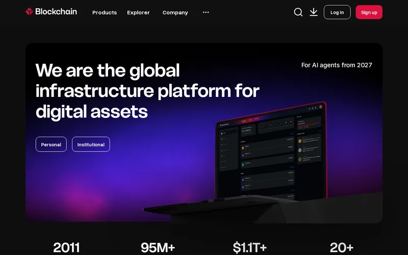 Blockchain Germany website screenshot