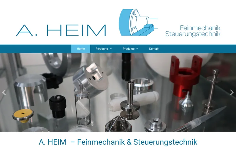 Aheim Capital GmbH website screenshot