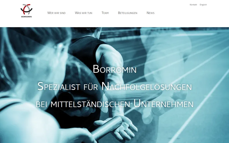 Borromin Capital Management GmbH website screenshot
