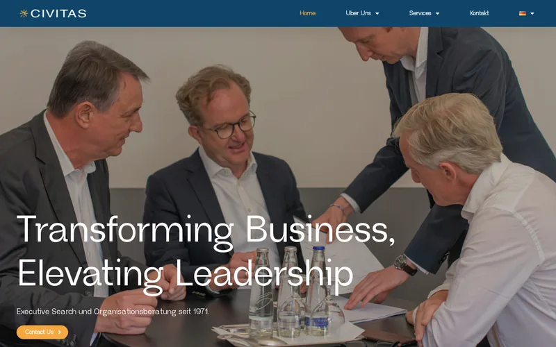 Civitas website screenshot