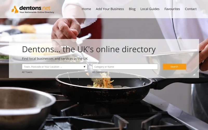 Dentons website screenshot