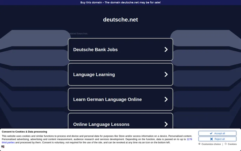 Deutsche Börse AG website screenshot