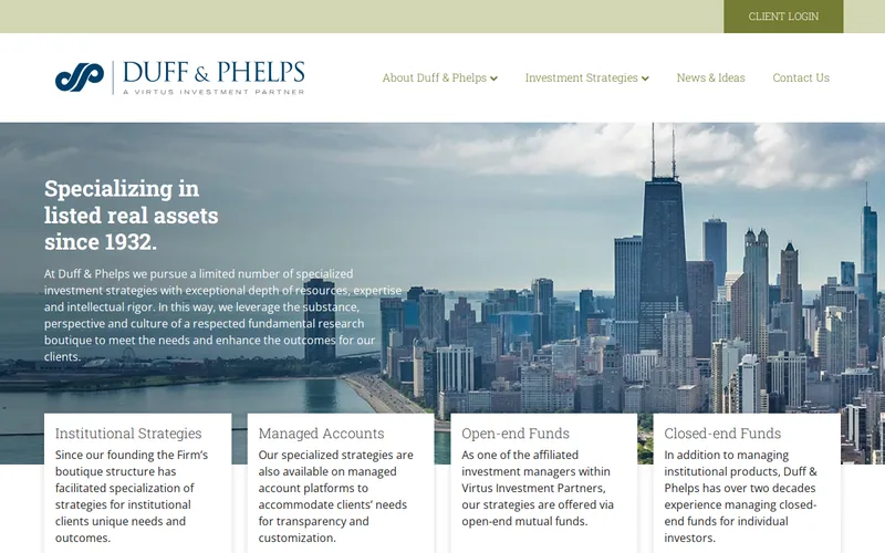 Duff & Phelps GmbH website screenshot