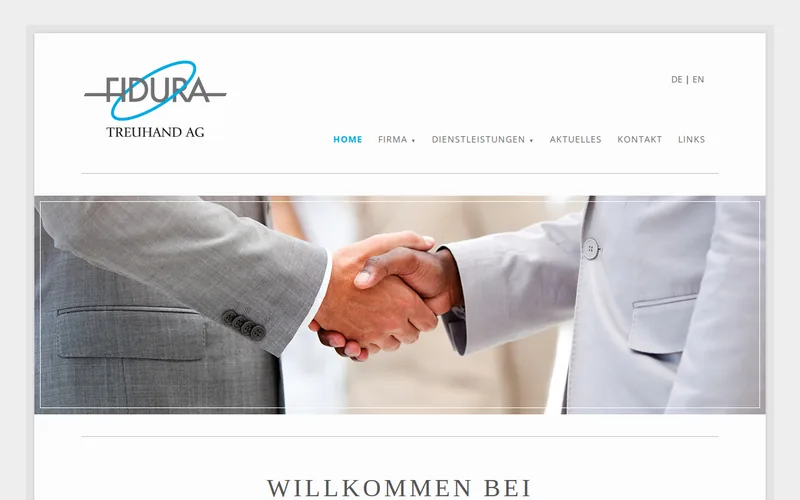 FIDURA Private Equity Fonds website screenshot