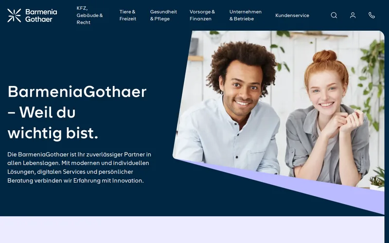 Gothaer Asset Management AG website screenshot