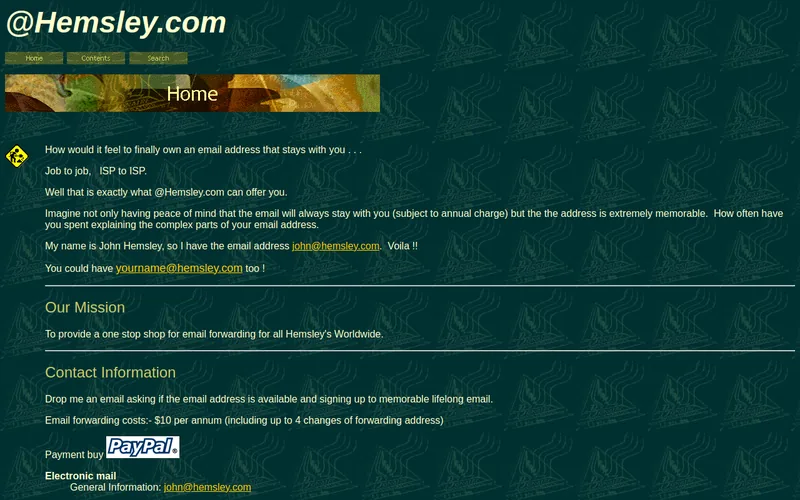 Hemsley Wynne Furlonge GmbH website screenshot