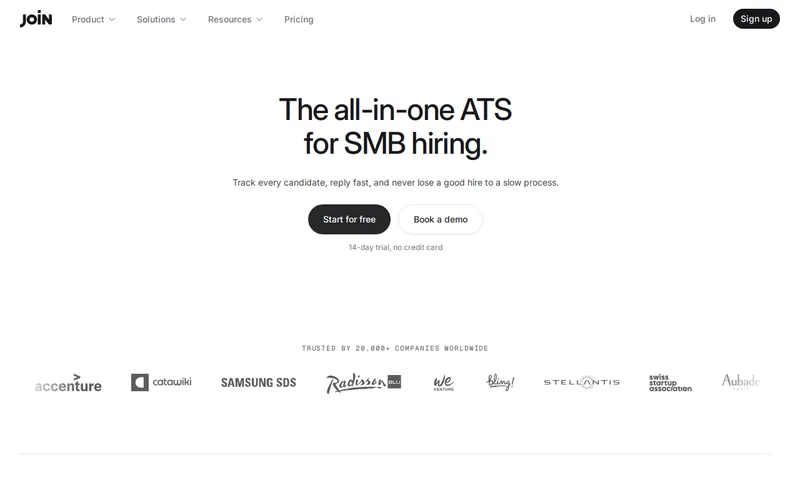Join Capital GmbH website screenshot