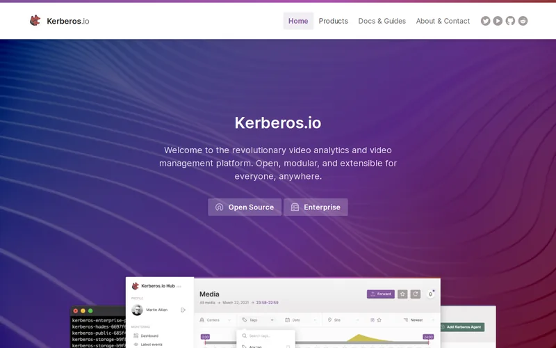 Kerberos Compliance-Managementsysteme GmbH website screenshot