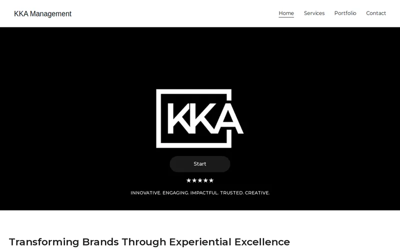 KKA Management GmbH website screenshot