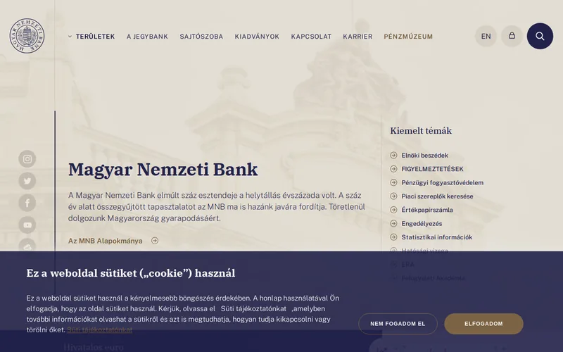 MNB Nick Beteiligungen GmbH website screenshot