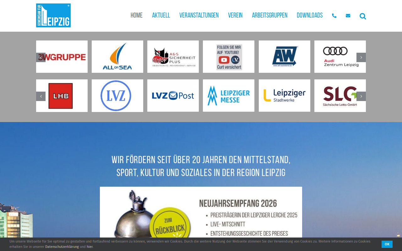 S-Beteiligungen Leipzig website screenshot