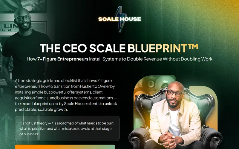 SCALEHOUSE Capital Management GmbH website screenshot