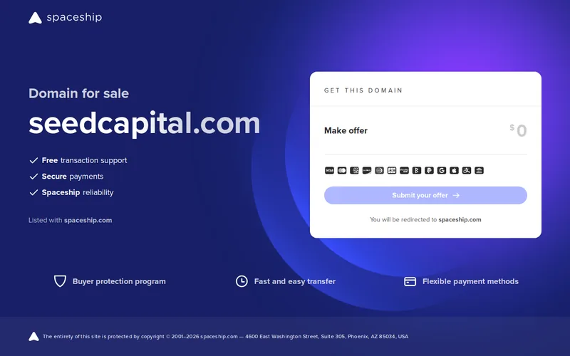 SeedCapital Dortmund GmbH & Co. KG website screenshot