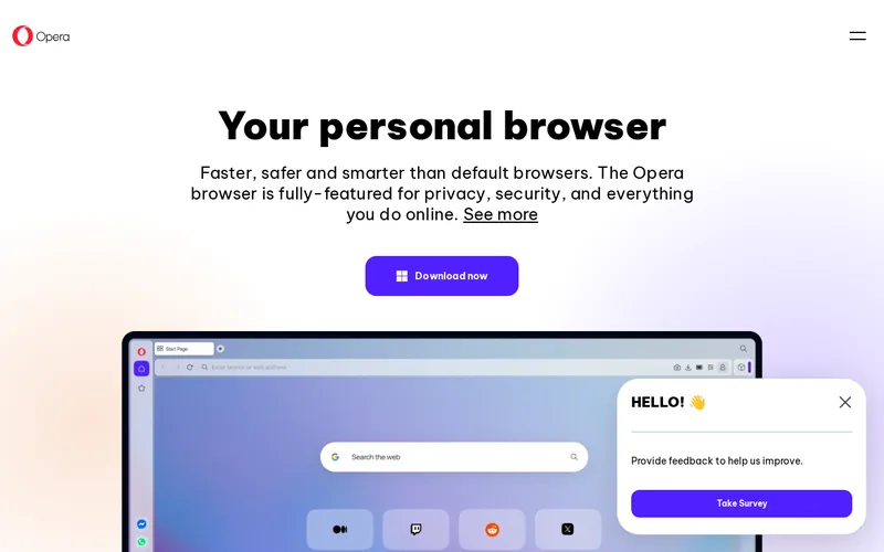 Opera Investment Partners website screenshot