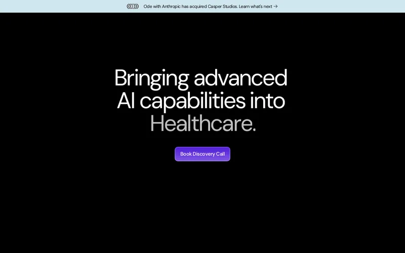 Casper Studios website screenshot