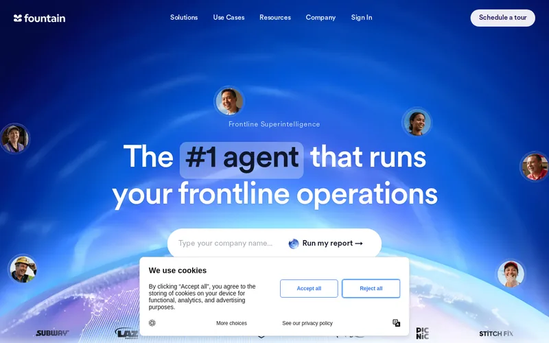 Fountain Venture website screenshot