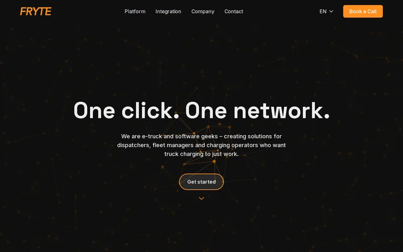 Fryte website preview