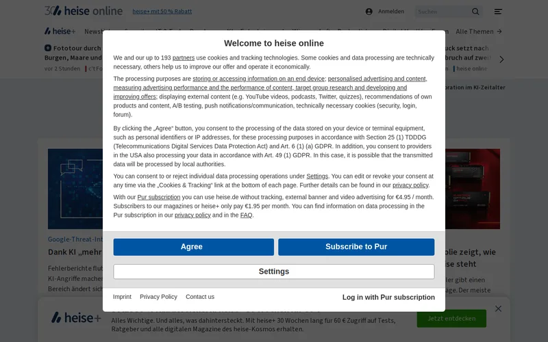 hei_INNOVATION (Heidelberg University Startup Hub) website screenshot