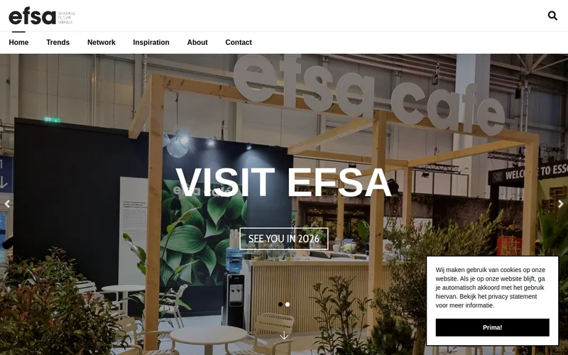 EFSA website screenshot