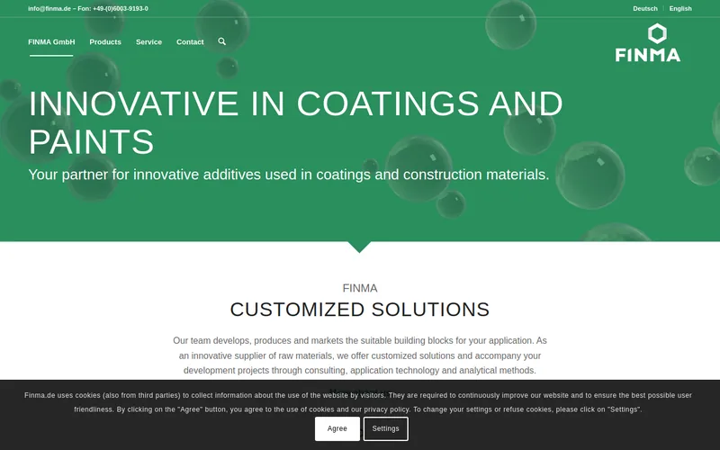FINMA website screenshot