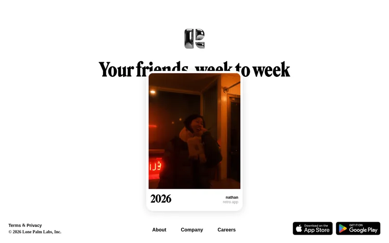 Retro website screenshot