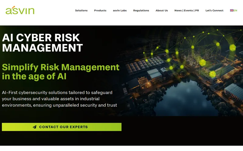 asvin website preview