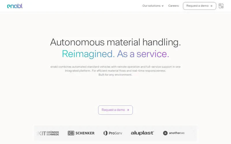enabl Technologies website preview